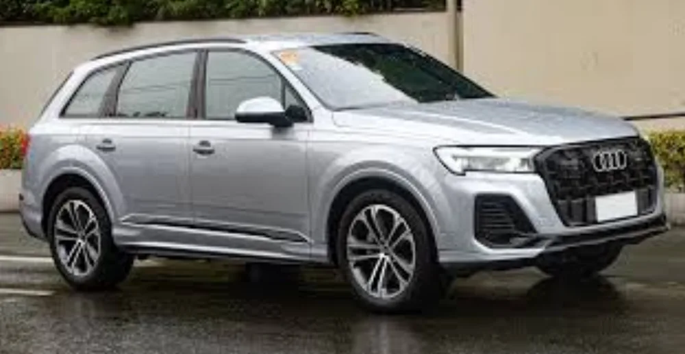 Silver Audi Q7 SUV, representing European vehicles J&M unlocks