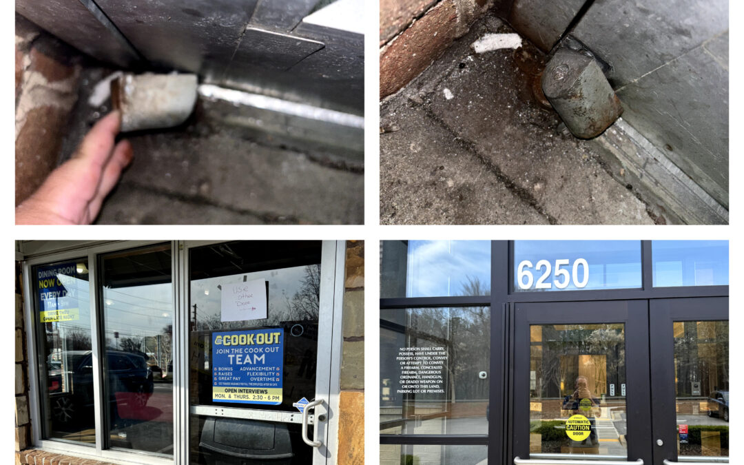 Enhancing Storefront Door Security and Durability with Continuous Hinge Installation in Atlanta
