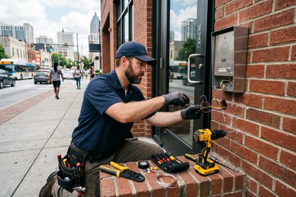 Door Buzzer Systems service — J&M Locksmith Atlanta