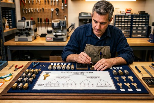 Master Key Systems service — J&M Locksmith Atlanta